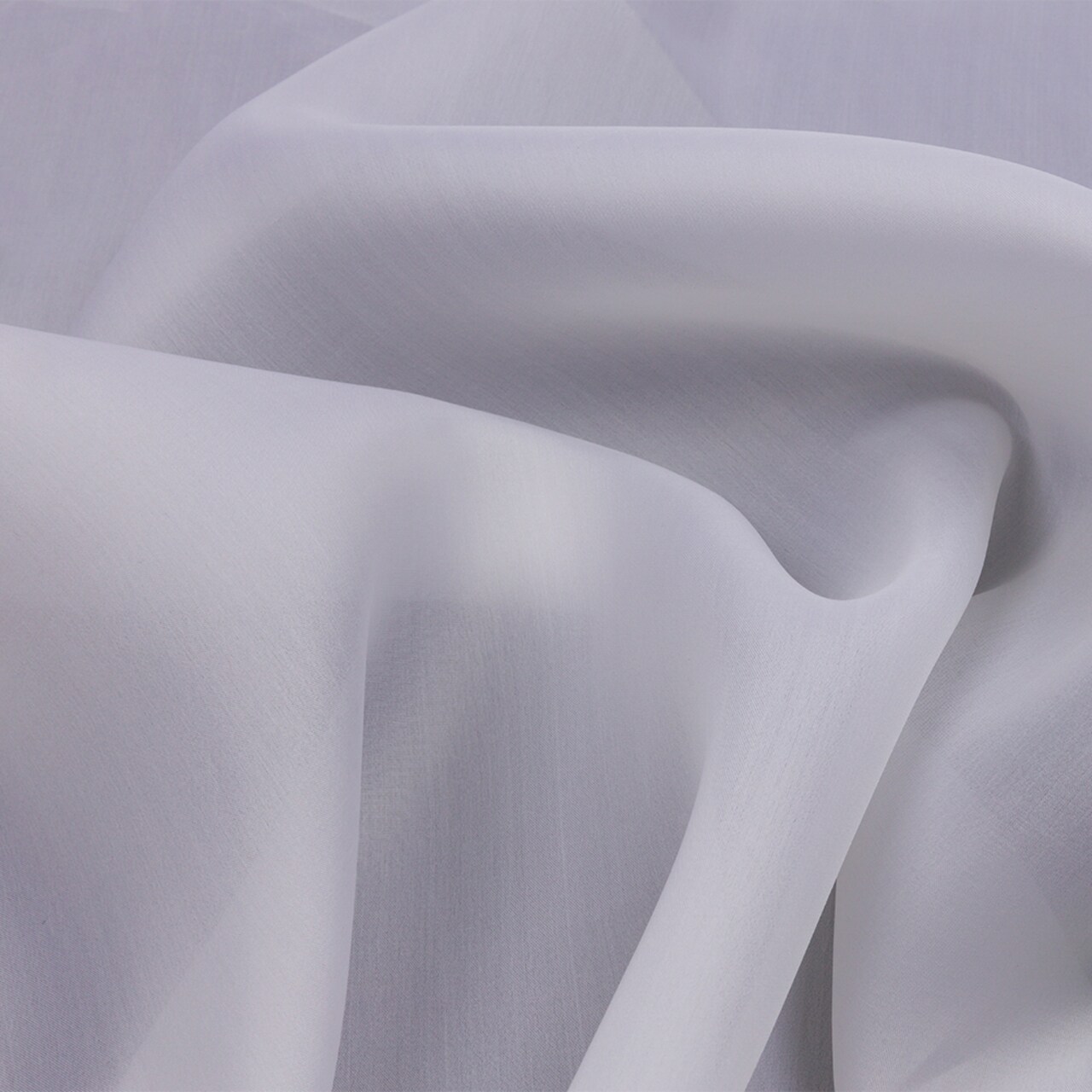 1 Yard Bright White Silk Satin Face Organza Fabric Perfect for Bridalwear, 54 Inches Width